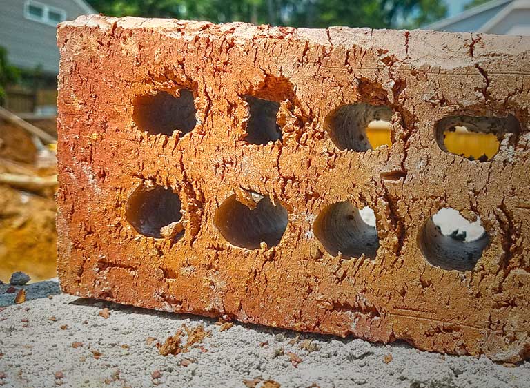 Burnt Clay Brick Sample
